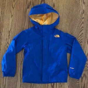 The North Face rain coat jacket boys xs